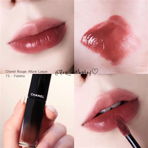 chanel rouge allure laque 75|chanel rouge allure gloss 13.